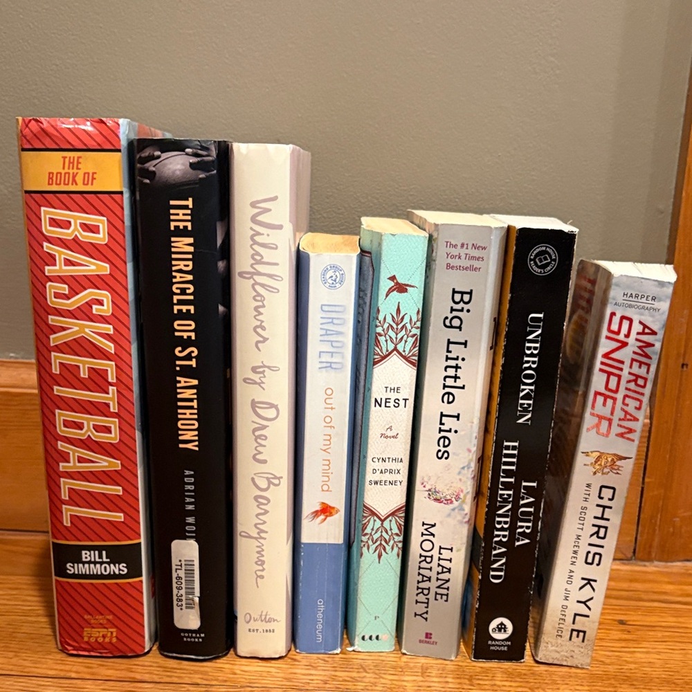 Assorted Book Collection for Home Library